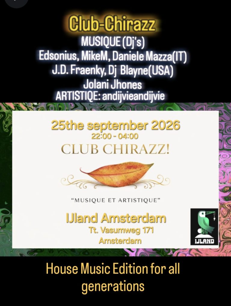 Club Chirazz – Musique et Artistique — Muziek in Amsterdam