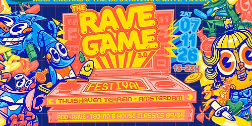 Wooferland, The Beginning & Rave Tribe pres. The Rave Game – Acid, techno, trance en house classics — Uitgaan in Amsterdam