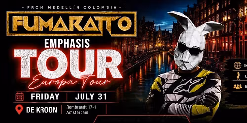 Noche De Fantasia 2026 Fumaratto Ferroso — Uitgaan in Amsterdam