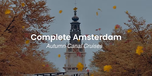 Autumn Canal Cruises Amsterdam — attracties in Amsterdam