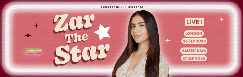 ZAR THE STAR – Live in Amsterdam @ Southend Comedy Club in Amsterdam