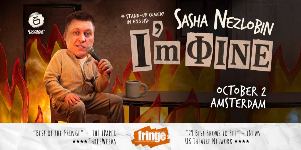 SASHA NEZLOBIN: “I’M FINE” in Amsterdam
