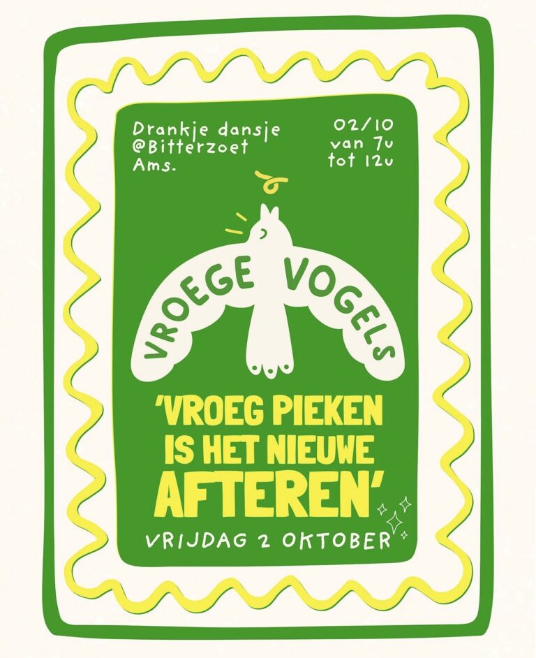 Vroege Vogels (25+) — Natuur in Amsterdam