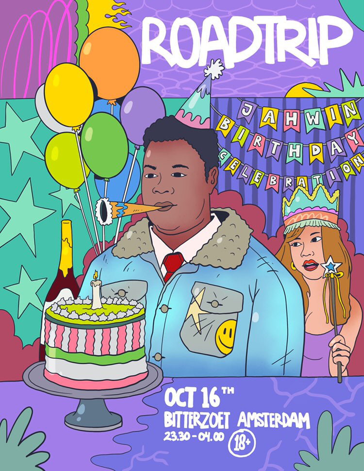 Roadtrip: Jahwin Birthday Celebration — Muziek in Amsterdam