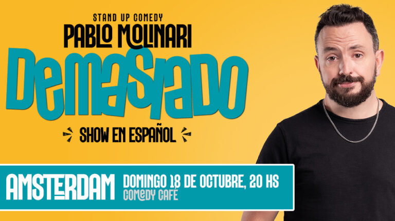 Pablo Molinari – Demasiado — Theater in Amsterdam